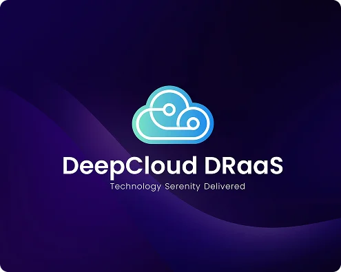 DeepCloud DRaas – Logo & Brand Identity Design