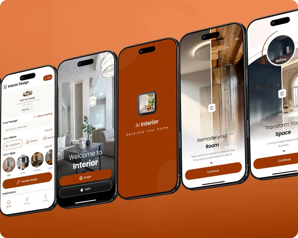 House Interior AI App