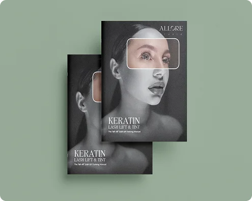 Keratin Lash Lift & Tint Book Design